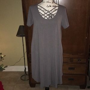 Cozy swing dress with pockets 